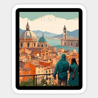 Italy, Travel Print, Travel Wall Art, Travel Home Décor, Travel Gift Art Sticker